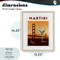 Stupell Industries Retro Martini & Bridge View Framed Print Under Glass, design by Brett Blumenthal